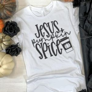 Jesus and pumpkin spice t-shirt